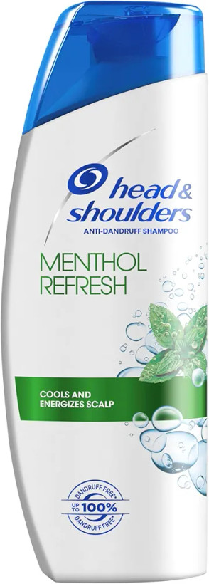 شامپو ضد شوره هد اند شولدرز مدل Menthol Refresh خنککننده پوست سر | 400 میلیلیتر