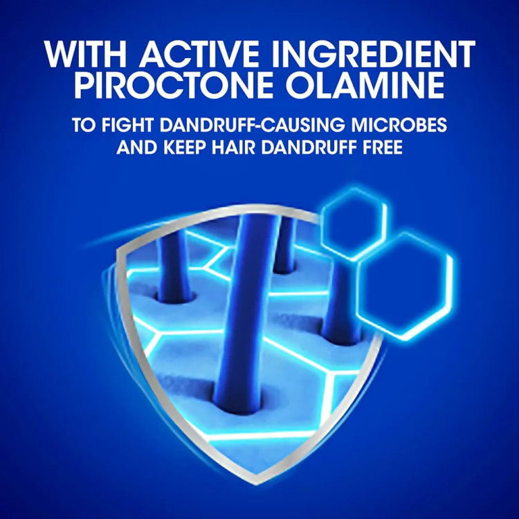 شامپو ضد شوره هد اند شولدرز مدل Menthol Refresh خنککننده پوست سر | 400 میلیلیتر