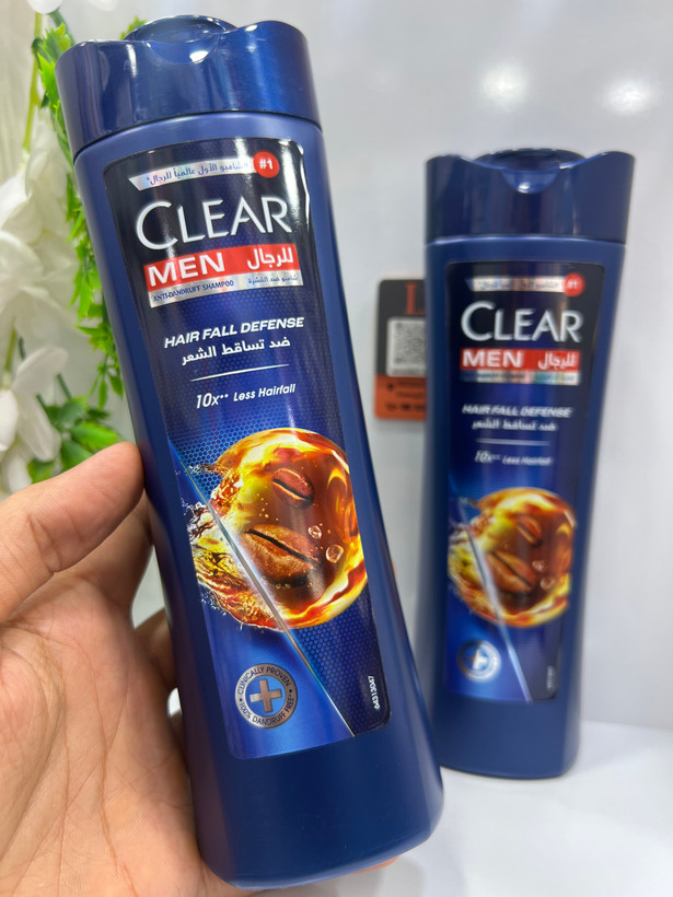 شامپو ضد شوره مردانه کلیر مدل Hair Fall Defense ضد ریزش 400 میلیلیتر