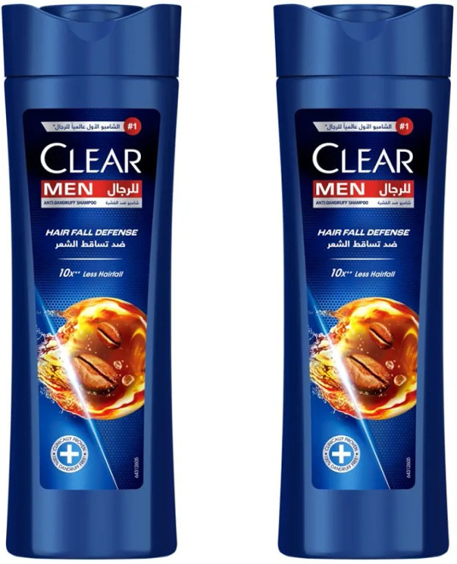 شامپو ضد شوره مردانه کلیر مدل Hair Fall Defense ضد ریزش 400 میلیلیتر