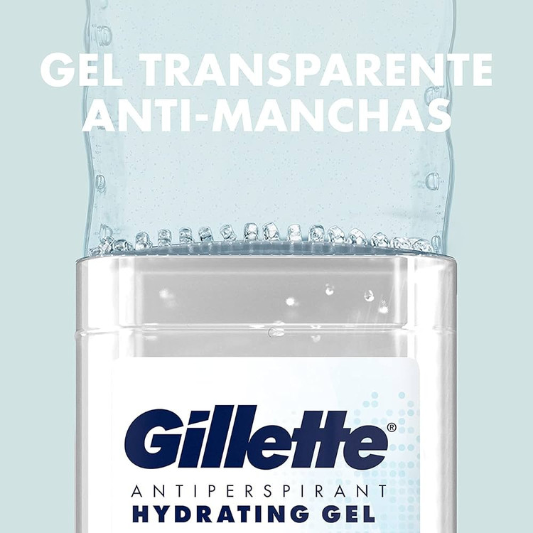 ژل مام ضد تعریق و خوشبوکننده مردانه ژیلت مدل Aloe Scent Hydrating Gel با ماندگاری 48 ساعته حجم 70 میلیلیتر