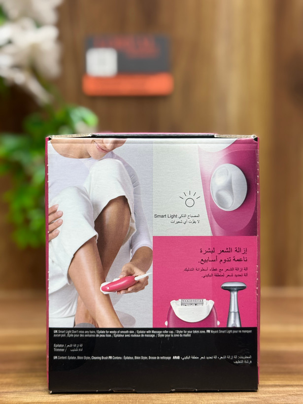 موکن اپیلاتور براون سری سیلک اپیل ۳ با بیکینی استایلر، ۲۰ موچین، ساخت آلمان