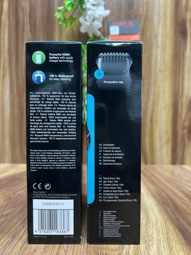 شیور ریشتراش براون سری 3 مدل 310s Wet&Dry