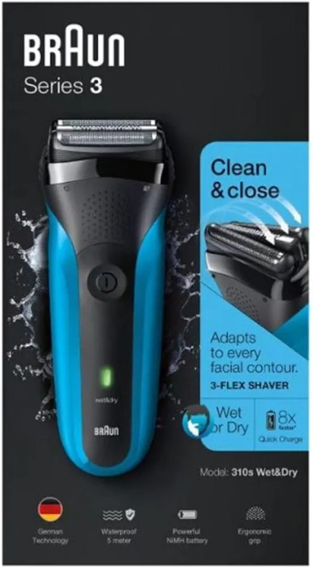 شیور ریشتراش براون سری 3 مدل 310s Wet&Dry